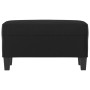 Schwarze Kunstlederbank 70x35x41 cm von vidaXL, Banken - Ref: Foro24-349439, Preis: 50,81 €, Rabatt: %