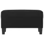 Schwarze Kunstlederbank 70x35x41 cm von vidaXL, Banken - Ref: Foro24-349439, Preis: 50,02 €, Rabatt: %