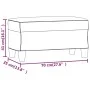 Schwarze Kunstlederbank 70x35x41 cm von vidaXL, Banken - Ref: Foro24-349439, Preis: 50,02 €, Rabatt: %