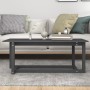 Solid gray pine wood coffee table 110x55x45 cm by vidaXL, Coffee table - Ref: Foro24-822169, Price: 78,35 €, Discount: %