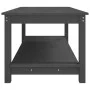 Couchtisch aus massivem grauem Kiefernholz, 110 x 55 x 45 cm von vidaXL, Couchtisch - Ref: Foro24-822274, Preis: 78,15 €, Rab...