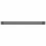 Jardinera arriate acero galvanizado antracita 507x100x36cm