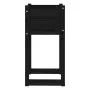 Planter 2 units solid black pine wood 40x40x81 cm by vidaXL, Pots and planters - Ref: Foro24-822131, Price: 77,16 €, Discount: %
