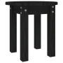 Couchtisch aus massivem schwarzem Kiefernholz Ø35x35 cm von vidaXL, Couchtisch - Ref: Foro24-822341, Preis: 24,01 €, Rabatt: %