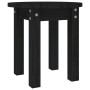 Couchtisch aus massivem schwarzem Kiefernholz Ø35x35 cm von vidaXL, Couchtisch - Ref: Foro24-822341, Preis: 24,28 €, Rabatt: %