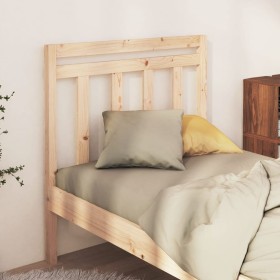 Cabecero de cama madera maciza de pino 95x4x100 cm de vidaXL, Cabeceros y pies de cama - Ref: Foro24-822242, Precio: 31,48 €,...