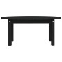 Couchtisch aus massivem schwarzem Kiefernholz, 80 x 40 x 35 cm von vidaXL, Couchtisch - Ref: Foro24-822351, Preis: 47,43 €, R...