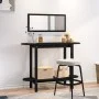 Mesa consola madera maciza de pino negro 110x40x80 cm de vidaXL, Mesas de centro - Ref: Foro24-822301, Precio: 70,93 €, Descu...