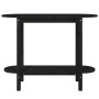 Konsolentisch aus massivem schwarzem Kiefernholz, 110 x 40 x 80 cm von vidaXL, Couchtisch - Ref: Foro24-822301, Preis: 71,72 ...