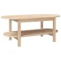 Solid pine wood coffee table 110x55x45 cm by vidaXL, Coffee table - Ref: Foro24-822287, Price: 94,34 €, Discount: %