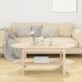 Solid pine wood coffee table 110x55x45 cm by vidaXL, Coffee table - Ref: Foro24-822287, Price: 95,82 €, Discount: %