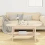 Solid pine wood coffee table 110x55x45 cm by vidaXL, Coffee table - Ref: Foro24-822287, Price: 94,34 €, Discount: %