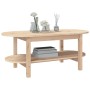 Solid pine wood coffee table 110x55x45 cm by vidaXL, Coffee table - Ref: Foro24-822287, Price: 95,82 €, Discount: %