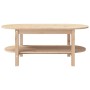 Solid pine wood coffee table 110x55x45 cm by vidaXL, Coffee table - Ref: Foro24-822287, Price: 95,82 €, Discount: %