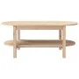 Solid pine wood coffee table 110x55x45 cm by vidaXL, Coffee table - Ref: Foro24-822287, Price: 94,34 €, Discount: %