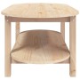 Solid pine wood coffee table 110x55x45 cm by vidaXL, Coffee table - Ref: Foro24-822287, Price: 95,82 €, Discount: %