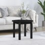 Couchtisch aus massivem schwarzem Kiefernholz Ø 55x45 cm von vidaXL, Couchtisch - Ref: Foro24-822331, Preis: 40,04 €, Rabatt: %