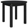 Couchtisch aus massivem schwarzem Kiefernholz Ø 55x45 cm von vidaXL, Couchtisch - Ref: Foro24-822331, Preis: 40,04 €, Rabatt: %