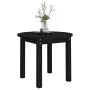 Couchtisch aus massivem schwarzem Kiefernholz Ø 55x45 cm von vidaXL, Couchtisch - Ref: Foro24-822331, Preis: 39,59 €, Rabatt: %