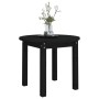 Couchtisch aus massivem schwarzem Kiefernholz Ø 55x45 cm von vidaXL, Couchtisch - Ref: Foro24-822331, Preis: 40,04 €, Rabatt: %