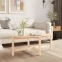 Solid pine wood coffee table 118x63x45 cm by vidaXL, Coffee table - Ref: Foro24-822317, Price: 54,84 €, Discount: %
