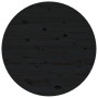 Solid black pine wood coffee table Ø 55x45 cm by vidaXL, Coffee table - Ref: Foro24-822331, Price: 40,04 €, Discount: %