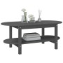 Couchtisch aus massivem grauem Kiefernholz, 110 x 55 x 45 cm von vidaXL, Couchtisch - Ref: Foro24-822289, Preis: 97,25 €, Rab...
