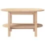 Solid pine wood coffee table 80x45x45 cm by vidaXL, Coffee table - Ref: Foro24-822292, Price: 68,66 €, Discount: %