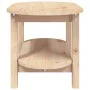Solid pine wood coffee table 80x45x45 cm by vidaXL, Coffee table - Ref: Foro24-822292, Price: 68,66 €, Discount: %