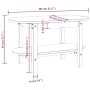 Couchtisch aus massivem Kiefernholz, 80 x 45 x 45 cm von vidaXL, Couchtisch - Ref: Foro24-822292, Preis: 69,70 €, Rabatt: %