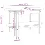 Solid pine wood coffee table 80x45x45 cm by vidaXL, Coffee table - Ref: Foro24-822292, Price: 68,66 €, Discount: %