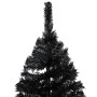 Beleuchteter Weihnachtsbaum mit Lichtern und Kugeln schwarz 240 cm von vidaXL, Weihnachtsbäume - Ref: Foro24-3077678, Preis: ...