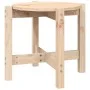 Solid pine wood coffee table Ø52.5x45 cm by vidaXL, Coffee table - Ref: Foro24-822307, Price: 30,50 €, Discount: %
