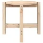 Solid pine wood coffee table Ø52.5x45 cm by vidaXL, Coffee table - Ref: Foro24-822307, Price: 30,50 €, Discount: %