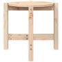 Solid pine wood coffee table Ø52.5x45 cm by vidaXL, Coffee table - Ref: Foro24-822307, Price: 30,84 €, Discount: %