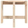 Solid pine wood coffee table Ø52.5x45 cm by vidaXL, Coffee table - Ref: Foro24-822307, Price: 30,50 €, Discount: %