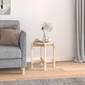 Couchtisch aus massivem Kiefernholz Ø 42,5x45 cm von vidaXL, Couchtisch - Ref: Foro24-822312, Preis: 30,65 €, Rabatt: %