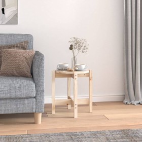 Couchtisch aus massivem Kiefernholz Ø 42,5x45 cm von vidaXL, Couchtisch - Ref: Foro24-822312, Preis: 31,05 €, Rabatt: %