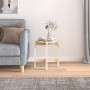 Mesa de centro de madera de pino maciza Ø 42,5x45 cm de vidaXL, Mesas de centro - Ref: Foro24-822312, Precio: 31,05 €