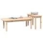 2-piece solid pine wood coffee table set by vidaXL, Coffee table - Ref: Foro24-822362, Price: 89,42 €, Discount: %