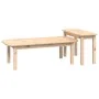 2-piece solid pine wood coffee table set by vidaXL, Coffee table - Ref: Foro24-822362, Price: 89,42 €, Discount: %