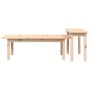 2-piece solid pine wood coffee table set by vidaXL, Coffee table - Ref: Foro24-822362, Price: 90,79 €, Discount: %