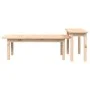 2-piece solid pine wood coffee table set by vidaXL, Coffee table - Ref: Foro24-822362, Price: 89,42 €, Discount: %