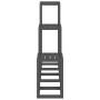 Set de bar 3 piezas madera maciza de pino gris de vidaXL, Soportes para macetas - Ref: Foro24-822269, Precio: 103,38 €, Descu...