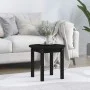 Couchtisch aus massivem schwarzem Kiefernholz Ø 45x40 cm von vidaXL, Couchtisch - Ref: Foro24-822336, Preis: 31,75 €, Rabatt: %