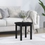 Solid black pine wood coffee table Ø 45x40 cm by vidaXL, Coffee table - Ref: Foro24-822336, Price: 32,11 €, Discount: %