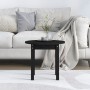Solid black pine wood coffee table Ø 45x40 cm by vidaXL, Coffee table - Ref: Foro24-822336, Price: 32,11 €, Discount: %