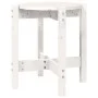 Couchtisch aus massivem weißem Kiefernholz Ø42,5x45 cm von vidaXL, Couchtisch - Ref: Foro24-822313, Preis: 26,38 €, Rabatt: %