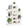 Plant stand solid white pine wood 85x25x109.5 cm by vidaXL, Pot stands - Ref: Foro24-822088, Price: 72,12 €, Discount: %