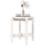 Couchtisch aus massivem weißem Kiefernholz Ø42,5x45 cm von vidaXL, Couchtisch - Ref: Foro24-822313, Preis: 26,62 €, Rabatt: %